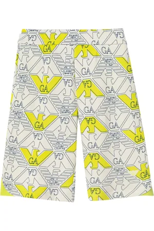 Emporio Armani Monogram-print shorts
