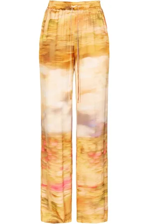 Pinko Abstract-print trousers