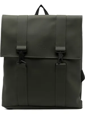 Rains MSN logo-debossed backpack