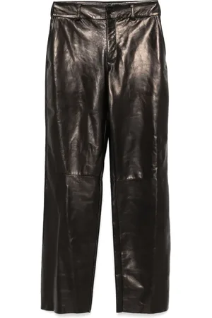 SALVATORE SANTORO Leather trousers