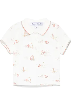 Tartine Et Chocolat Printed polo shirt
