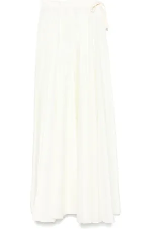 Maison Margiela Taffeta maxi skirt