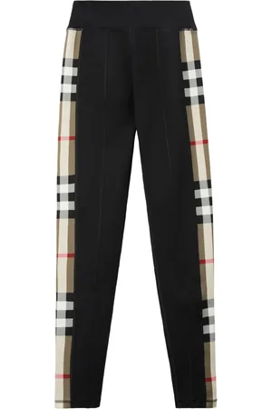 Burberry Vintage Check-panel leggings