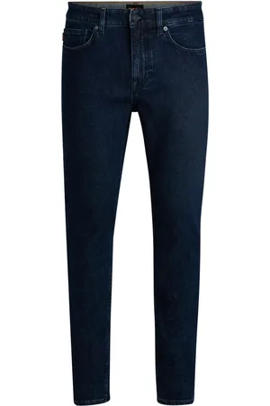 HUGO BOSS Logo-patch jeans