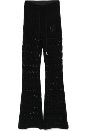 Patrizia Pepe Openwork trousers
