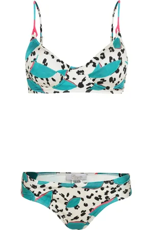Brigitte Graphic-print bikini set