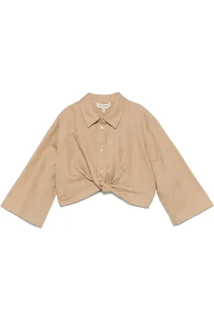 Twin-Set Knot-detail shirt