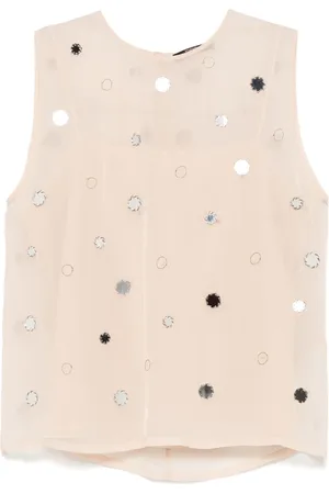 SEVENTY BY SERGIO TEGON Appliqu??-detailing tank top