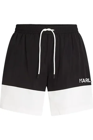 Karl Lagerfeld Colour-block swim shorts