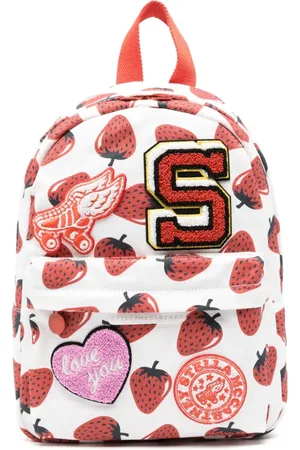 Stella McCartney Strawberry-print backpack