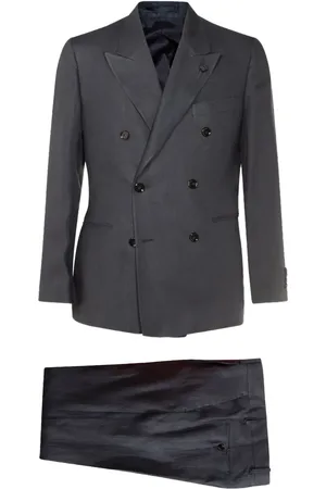 LARDINI Brooch-detail suit