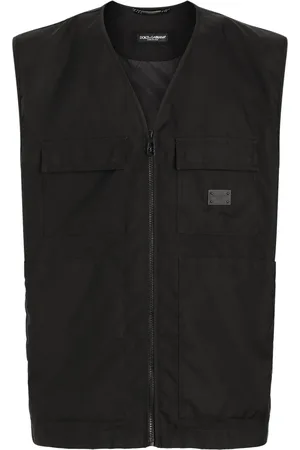 Dolce & Gabbana Logo-patch gilet