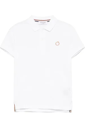 Trussardi Logo-embroidered polo shirt