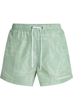 Karl Lagerfeld Logo-print swim shorts