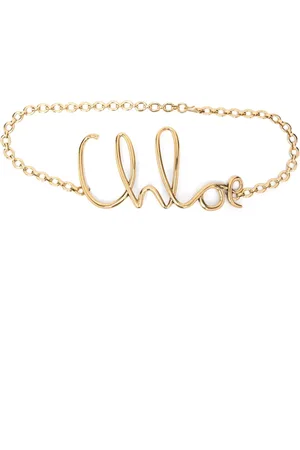 Chloé Logo-plaque belt