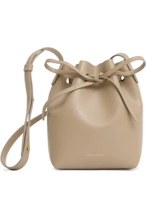 Mansur Gavriel Mini leather bucket bag