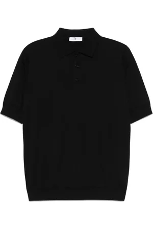 PT Torino Fine-knit polo shirt