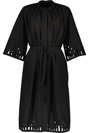 YVES SALOMON Poplin midi dress