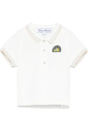Tartine Et Chocolat Logo-patch polo shirt