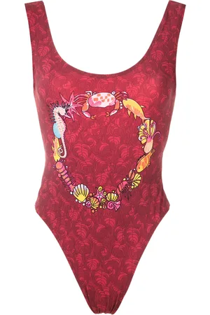 AMIR SLAMA U-neck one piece