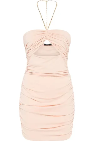 AMEN Ruched mini dress