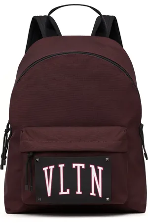 VALENTINO GARAVANI VLTN logo patch backpack