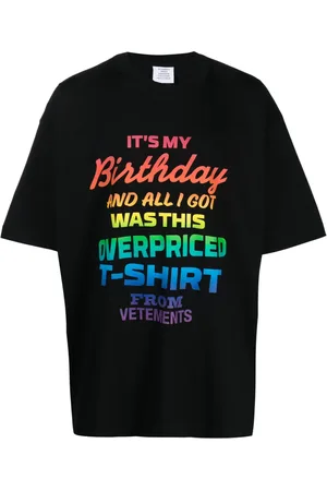 Vetements Graphic-print cotton T-shirt