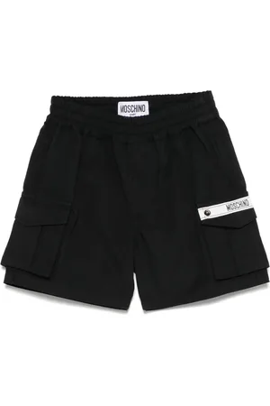 Moschino Logo-tag shorts