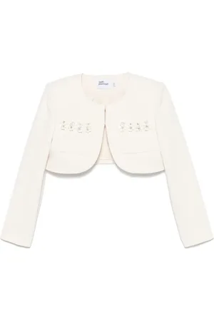 Self-Portrait 3D-sequin crepe jacket