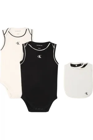 Calvin Klein Logo-print babygrow set