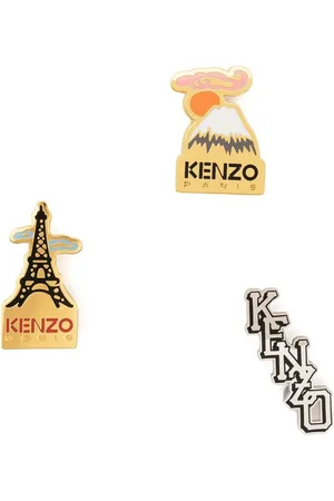 Kenzo Set-of-three logo pins