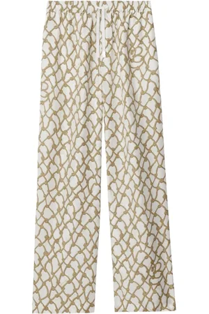 Burberry Knot-print trousers