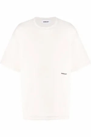 AMBUSH Embroidered logo cotton T-shirt