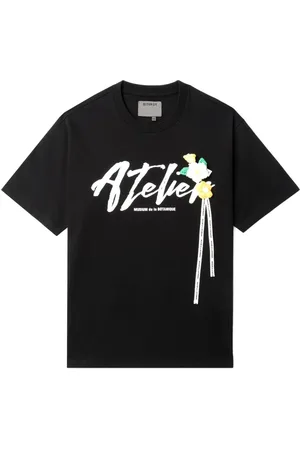 Musium Div. Graphic-print cotton T-shirt