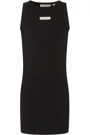 Calvin Klein Logo-patch dress