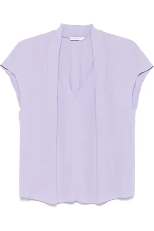 Patrizia Pepe Pleat-detailed blouse