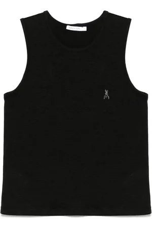 Patrizia Pepe Logo-plaque tank top
