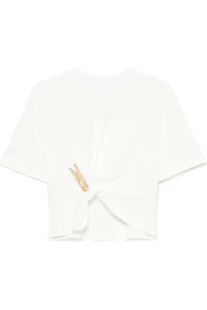 Moschino Clothes peg-patch T-shirt