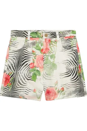 Roberto Cavalli Graphic-print shorts