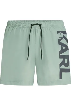 Karl Lagerfeld Logo-print swim shorts