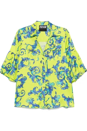 VERSACE Barroco-print shirt