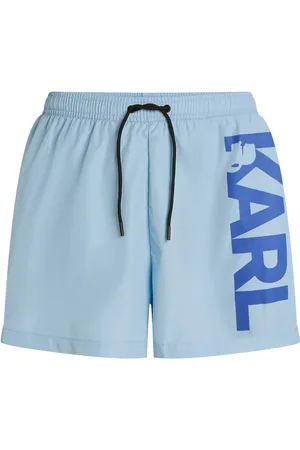 Karl Lagerfeld Logo-print swim shorts