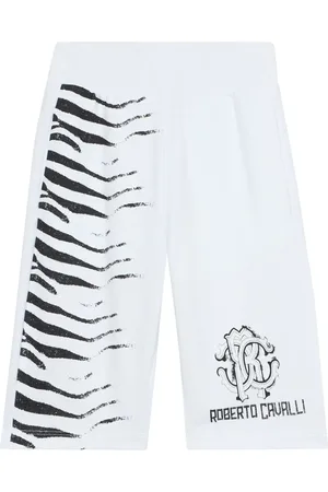 Roberto Cavalli Logo-print shorts