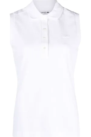 Lacoste Sleeveless cotton polo shirt