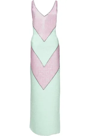 GCDS Monogram Macram?? midi dress
