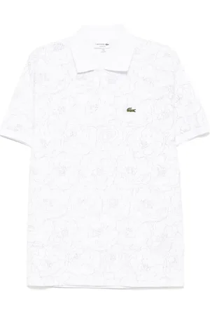 Lacoste Flower Print L.12.12 Polo Shirt
