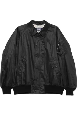 Comme des Garçons Crinkled-finish bomber jacket