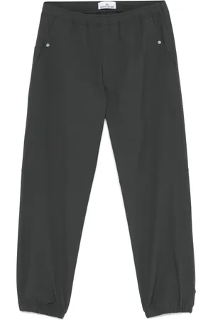Stone Island Elasticated-ankle track pants