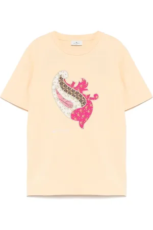 Etro Paisley-patch T-shirt