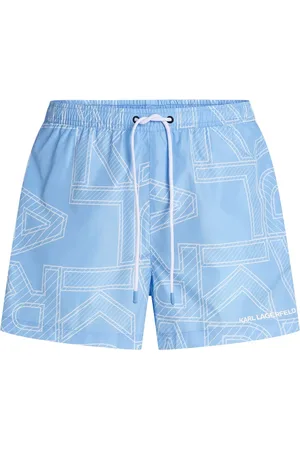 Karl Lagerfeld Printed swim shorts